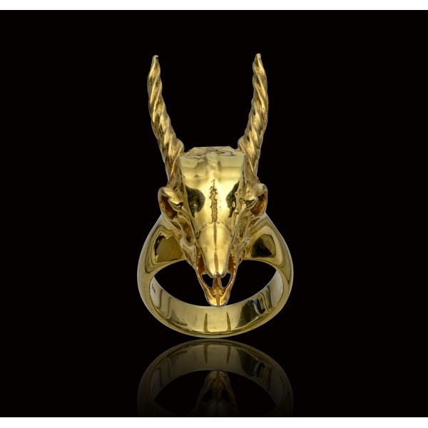 Δαχτυλίδι Antelope σε επιχρυσωμένο ασήμι