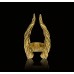 Δαχτυλίδι Horns σε επιχρυσωμένο ασήμι