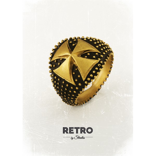 Δαχτυλίδι Maltese Cross  (RR_101_K)