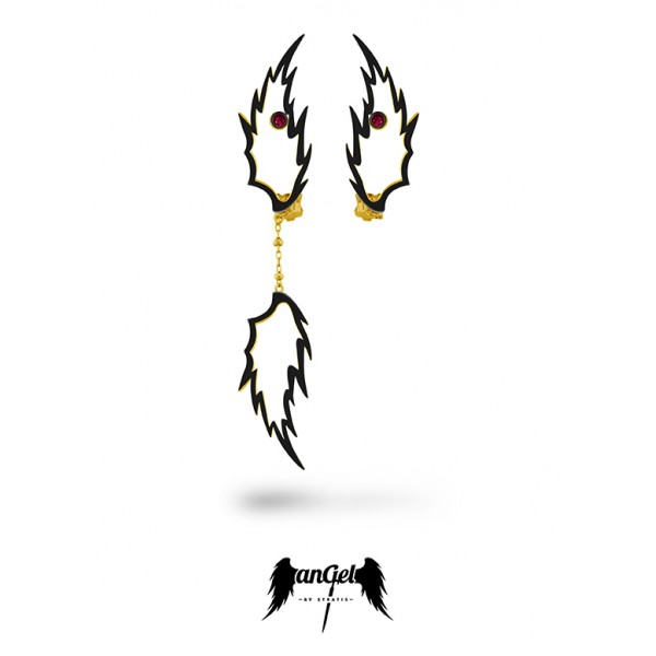 Σκουλαρίκια Feather (F_skoul_004)