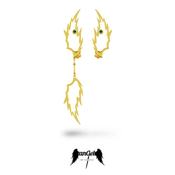 Σκουλαρίκια Feather (F_skoul_001)