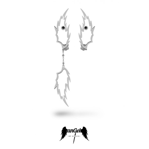 Σκουλαρίκια Feather (F_skoul_002)