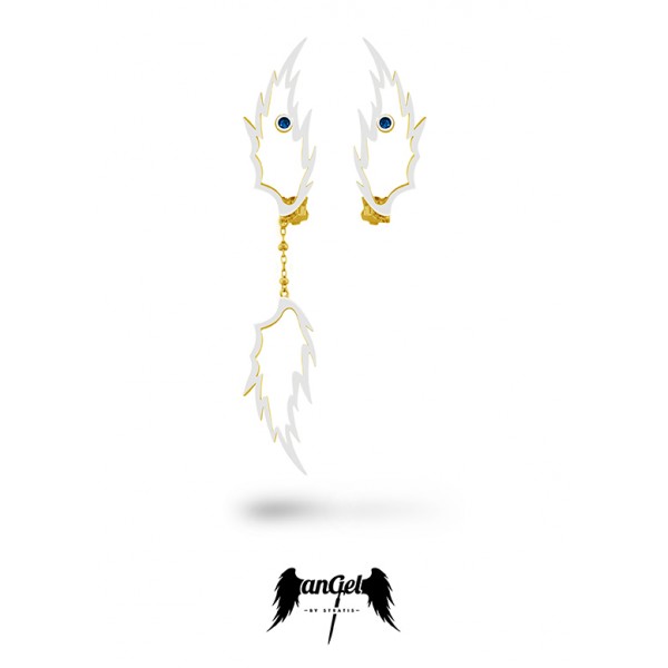 Σκουλαρίκια Feather (F_skoul_003)