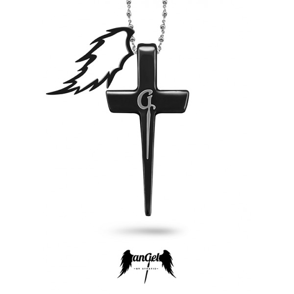 Φτερό & Σταυρός «G» (ST_F_N_005)