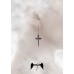 Σκουλαρίκια Cross (ST_skoul_005)