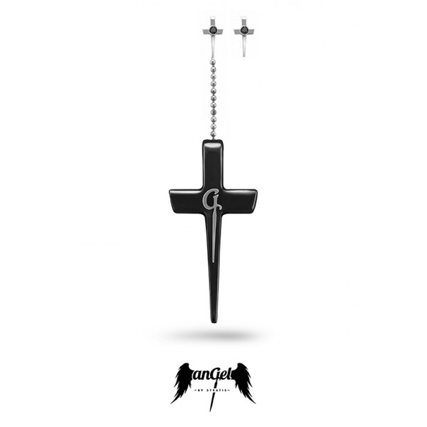Σκουλαρίκια Cross (ST_skoul_005)