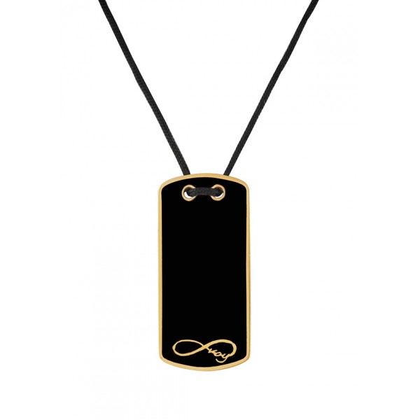 Έξυπνο κόσμημα Infinity Tab - Μαύρο - Χρυσό (INF_N_M_001)